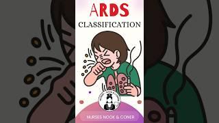 ARDS classification ATTENTION: The information provided is purely educational. #medico  #shorts