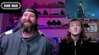 Dad and Daughter First time reaction to Band Maid Domination Live!