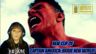 CAPTAIN AMERICA: BRAVE NEW WORLD CLIP REACTION!