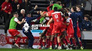 Olympic FC v APIA Leichhardt FC | Highlights | Australia Cup 2024 Round of 32