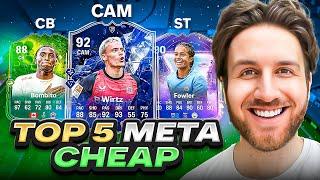 Top 5 CHEAP META Players YOU NEED in Each Position in FC 25!