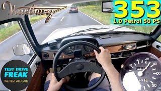 1984 Wartburg 353 Limousine 50 PS I Country Road POV Drive