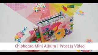 Chipboard Mini Album | Process Video & Project Share