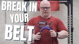 How To PROPERLY Break In Your INZER BELT