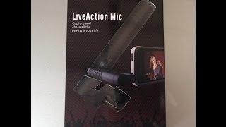 Live Action Boom Mic for iPhone