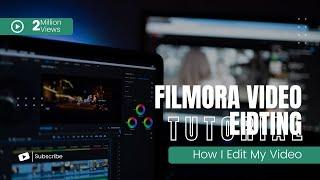 wonder share filmora 12 editing simple video