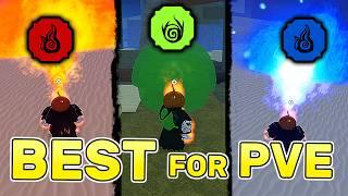 *BEST* Elements For PVE (Humanoid Bosses) | Shindo Life Element Tier List