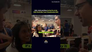 Vidit Gujrathi, Anish Giri & Divya Deshmukh having Fun together ️#chess #viditgujarathi #anishgiri