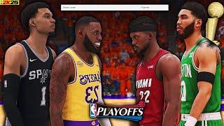 The 2025 NBA Season, BUT there is only 14 games & 1 Game Playoff Series! Who Wins?! (Live 2K Sim)