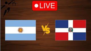  Live: Argentina vs Dominican Republic | Pan American Games 2023 | Live Play By Play Scoreboard