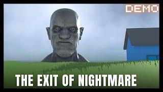 The Exit of Nightmare Demo | Anomaly / Backrooms Horror Game | PC