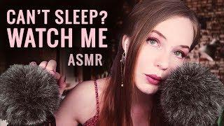 INTENSE Unintelligible/Inaudible Whisper ASMR w/ Brushing Fluffy Mic (Fall ASLEEP FAST)