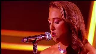 Sydnie Christmas singing Believer at the Royal Variety Performance Show 2024