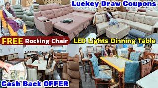 Christmas & NewYear Dhamaka OFFER Bumper Lucky Draw FREE Revoving Chair Hyd Biggest Furniture Market