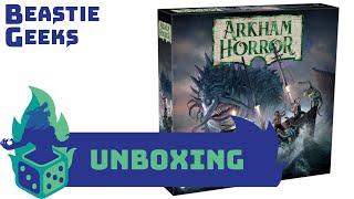 Arkham Horror: Under Dark Waves Unboxing by Beastie Geeks