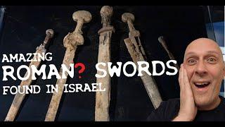 Amazing Ancient Roman/Jewish SWORDS found in Israel! Are they Roman?