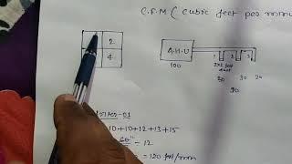 #hvac #cfm calculation  how to calculate cfm?