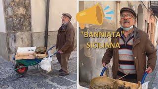 Banniata siciliana, tradizione quasi scomparsa, il signor Vincenzo, 90 anni incontrato a Cefalù