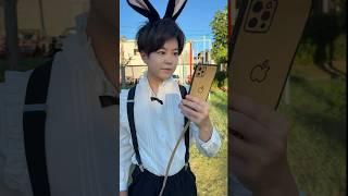 HOW TO CHARGE A CARDBOARD SMARTPHONE IN A PARK！#asmr