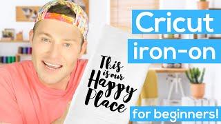 Cricut Iron-On Tutorial for Beginners *EASY*