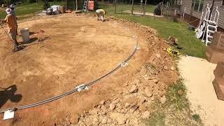 Above Ground Pool Install ‍️