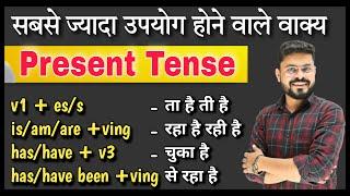 Present Tense in English Grammar | Present Tense in full Detail | Simple, Continuous, Perfect & PC