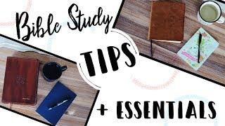 Bible Study Tips & Essentials (for Beginners)