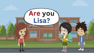 Lisa and Mia | Basic English conversation | Learn English | Like English