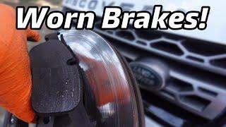 How To Replace Front Brake Pads and Rotors for 2017 - 2021 Land Rover Discovery