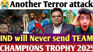 PAKon TERROR Attacks | CHAMPIONS TROPHY 2025 | 63 PAK soldiers lost and INDIA will Never send TEAM