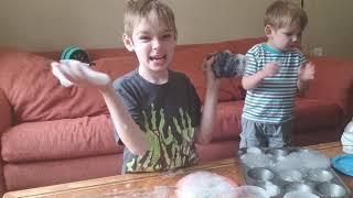 Playing With Bubbles! / We Tried It!