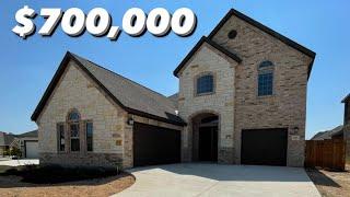 KINDRED HOMES TOUR | NEW BRAUNFELS TX | SPIRAL STAIRCASE | $700,000 | LUXURY TOUR | 4 BED 3.5 BATH |