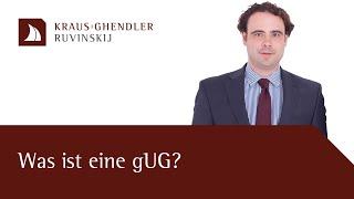 Was ist eine gemeinnützige UG? - Erklärt vom Anwalt