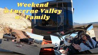 Lucerne Valley California Off Road & Boondock Camping w/ Family #johnsonvalley #lucernevalley