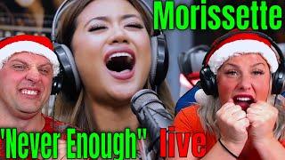 Reaction To Morissette performs "Never Enough" (The Greatest Showman OST) LIVE on Wish 107.5 Bus