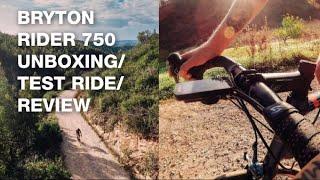 Bryton Rider 750 - Unboxing / Test ride / Review: Sensor Bundle and Voice Navigation