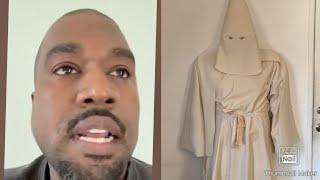 Kayne West Post A KKK Uniform & Calls It His Outfit Of The Day!