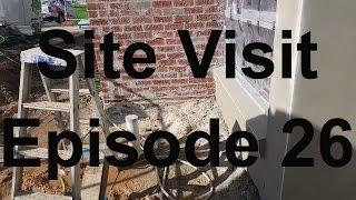 Brick Render and Safety Rail | Site Visit Episode 26