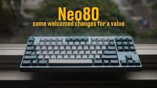 a welcomed value | Neo80 TKL Review and Sound Test