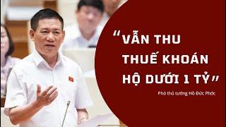 Tiếp tục thu thuế khoán với Hộ Kinh Doanh dưới 1 tỷ/năm | Quản Pos