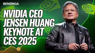 WATCH LIVE: NVIDIA CEO Jensen Huang Keynote Speech at CES 2025