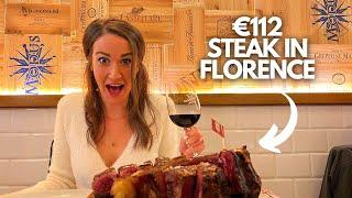 LEGENDARY 1.3KG Florentine Steak! Eating Bistecca alla Fiorentina in Italy! 