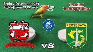 MADURA vs PERSEBAYA || BRI liga 1 2024/2025 || Derby Suramadu || prediksi burung pintar