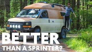 Better Than a Sprinter? Why the Chevy Express 2500 is the ULTIMATE Budget Van Life Overlander.