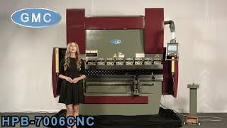 GMC Machine Tools - Hydraulic Press Brake - CNC Press Brake | Model HPB-7006