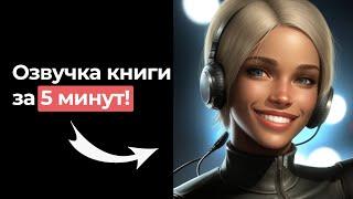 Как озвучить книгу с помощью нейросети: Генерация аудио и видео за 5 минут!