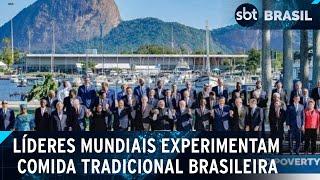 Cardápio do almoço no G20 conta com pratos tradicionais brasileiros | SBT Brasil (18/11/24)