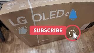 UNBOXING LG OLED evo C4 TV 65" 2024 Model #lg #oled #oledtv #lgoledtv #lgoledevo #unboxing