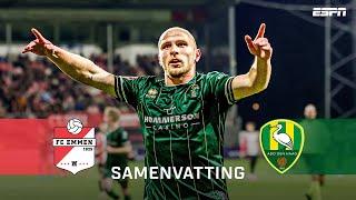 ️ EVAN ROTTIER maakt zijn eerste ADO-goal op feestavond  | Samenvatting FC Emmen - ADO Den Haag