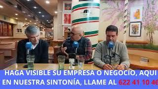 TERTULIA LA BARRERA CON JULIO PEGUER, ANTONIO ÁNGEL GONZÁLEZ Y MIGUEL BARROSO